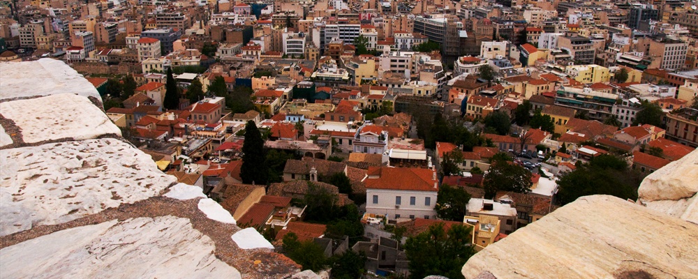Athens from the Acropolis II